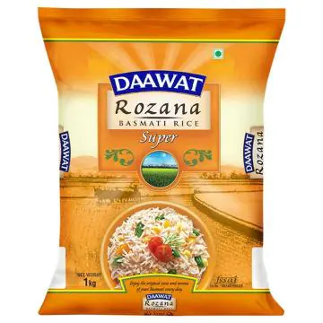 Daawat Rozana Super Basmati Rice 1 kg