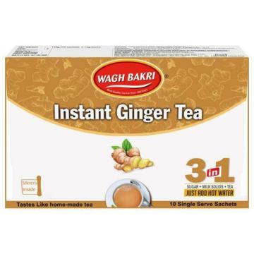 Wagh Bakri Instant Ginger Instant Tea Premix 140 g (14 g x 10 Sachets)