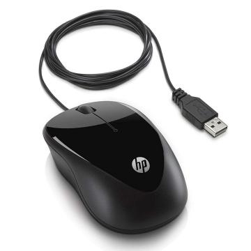 HP X1000 Optical Wired Mouse (USB 2.0, Black)