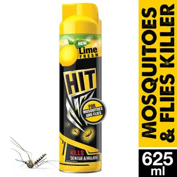 HIT Lime Fragrance Mosquito and Fly Killer Spray 625 ml