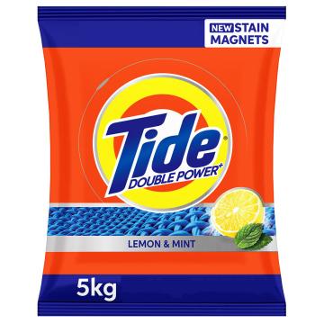 Tide Lemon & Mint Detergent Powder 5 kg