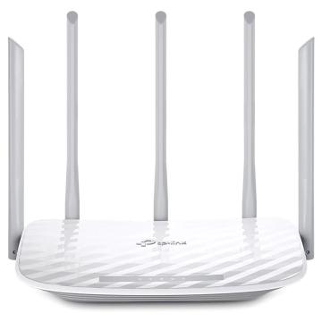 TP-Link Archer C60 AC1350 Dual Band Wireless, Wi-Fi Speed Up to 867 Mbps/5 GHz + 450 Mbps/2.4 GHz, Supports Parental Control, Guest WiFi, MU-MIMO Router, Qualcomm Chipset
