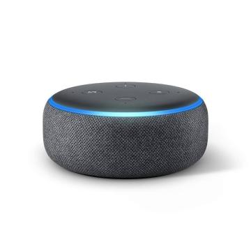 Amazon Echo Dot (3rd Gen) New and Improved Smart Speaker with Alexa, 360 degree Sound, Black