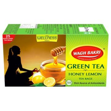 Wagh Bakri Honey Lemon Green Tea Bags 1.5 g (25 pcs)
