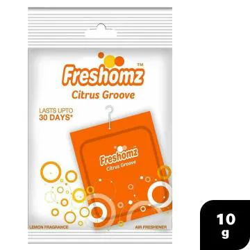 Freshomz Citrus Groove Air Freshener 10 g (Pouch)