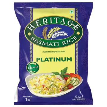 Daawat Heritage Platinum Basmati Rice 1 kg