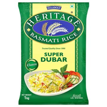 Heritage Super Dubar Basmati Rice 1 kg