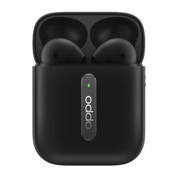 Oppo Enco Free ETI02 True Wireless Earbud with Noise Cancellation, Secure Fit, Dual Microphone Black