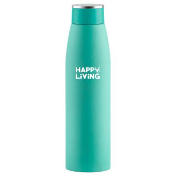 Happy Living Flair Cyan Stainless Steel Water Bottle 800 ml