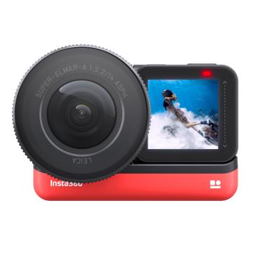 Insta 360 One R 2.54 cm (1 Inch) Edition Action Camera with Night Shot, Voice Control