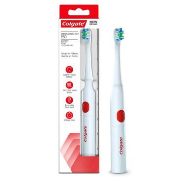 COLGATE Pro-Clinical 150 Battery Powered White Toothbrush