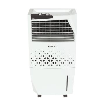 Bajaj TMH 36 Skive Tower Air Cooler with Typhoon Blower technology, 36 Litres, White