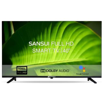Sansui Prime Series 102 cm (40 inch) Full HD Certified Android LED TV JSW40ASFHD (Midnight Black) with Voice Search Smart Remote