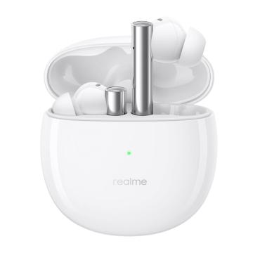 realme Buds Air 2 Truly Wireless Earbuds with Active Noise Cancellation (ANC), Bluetooth 5.2, Smart Detection Sensor, IPX5 Water Resistant, 25 hrs playtime, Intelligent Touch Controls, Google Fast Pair, RMA2003 (White)