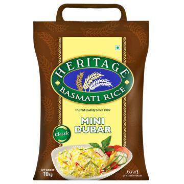 Heritage Mini Dubar Basmati Rice 10 kg