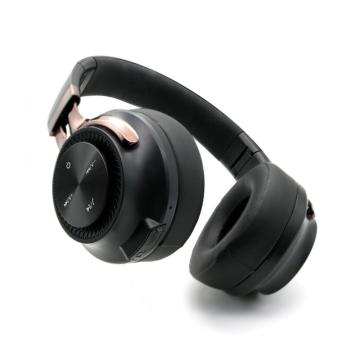 Hammer Bash Over The Ear Headphones with HD Mic, Built-in Voice Assistant & Bluetooth 5.0 (Black)