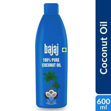 Bajaj 100% Pure Coconut Oil 600 ml