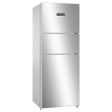 Bosch 332 litres 3 Star Frost Free Double Door Refrigerator, Smoky Steel CMC33K05NI