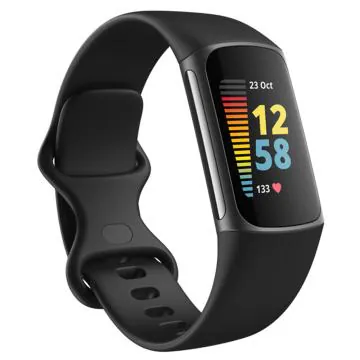 Fitbit Charge 5 Smart Watch, Black/Graphite