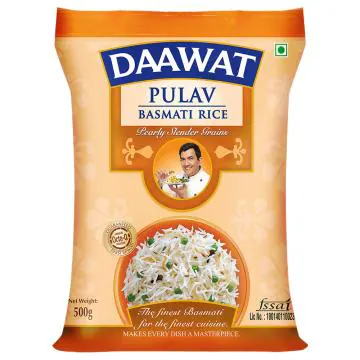 Daawat Pulav Basmati Rice 500 g