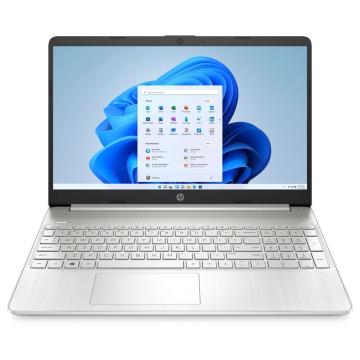 HP 15s-FQ5112TU Laptop (12th Gen Intel Core i5-1235U/16GB/512GB SSD/Iris Xe Graphics/Windows 11 Home/MSO/FHD), 39.6 cm (15.6 inch), Natural Silver