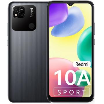 Redmi 10A Sport 128 GB, 6 GB RAM, Charcoal Black, Mobile Phone