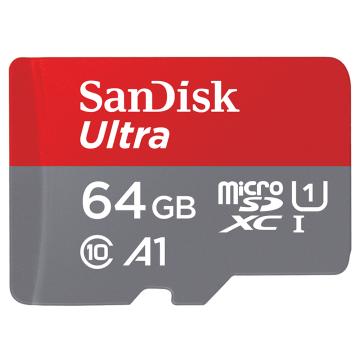 Sandisk 64 GB UHS-I A1 Ultra microSDXC Memory Card