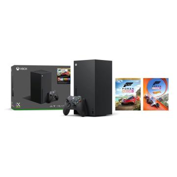 Microsoft Xbox Series X Console with Forza Horizon 5 Bundle, 1 TB, Black