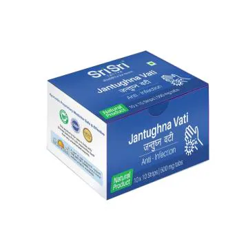 Sri Sri Tattva Jantughna Vati 500 mg Tablets 100's