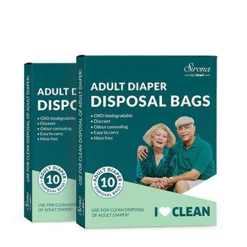 Sirona Adult Diaper Disposal Bags (Pack 2 x 10's)