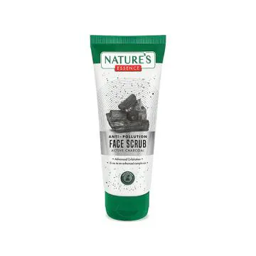 Nature's Essence Anti Pollution Face Scrub - Charcoal 65 ml