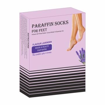 House of Beauty Paraffin Wax Socks Lavender 1's