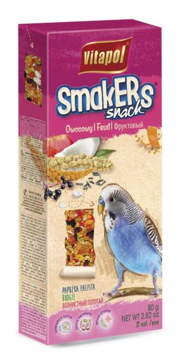 Vitapol Fruit Smakers For Budgies - 90 g (Pack of 2)
