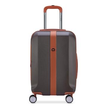 Delsey Promenade Hard Polycarbonate 80 cms Chocolate Hardsided Cabin Luggage