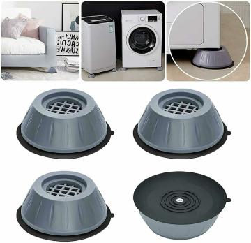 ZooY Anti- Vibration Washing Machine Round Gray Supporting Stand Color:-Gray