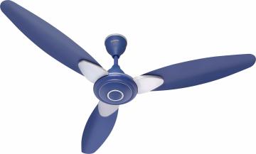 Candes Florence Energy Saving 3 Blade Ceiling Fan 1200 mm 74 Watts - Silver & Blue
