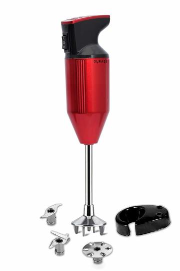 OURASI MBR-1013 300 W Hand Blenders with Multifunctional Blade, Red