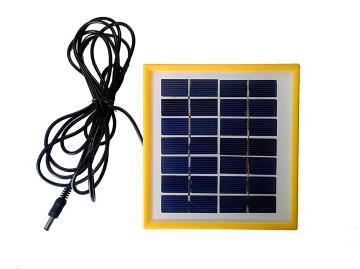 Solar Universe 2.5w Solar Panel In Plastic Frame For 6v Devices And Batteries