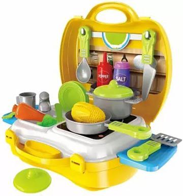Mark42 Plastic Multicolor Kitchen Set 200 g For 3 Years