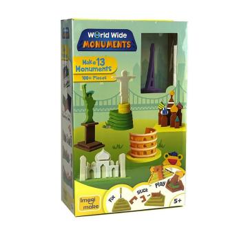 Imagimake Worldwide: Monuments DIY Art & Craft Kits for Kids age 5Y+