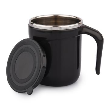 SUGAR Homeware Black Tea Time Stainless Steel Travel Mug 200 ml
