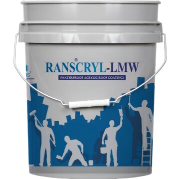 RANS Cryl-LMW Waterproofing Coating Roofs, Floors, Walls, Bathrooms, Terraces - 10 Kg