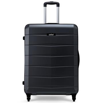 Safari Regloss Antiscratch Black Luggage Trolley Bag 77 cm Hard luggage