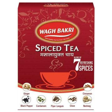Wagh Bakri Premium Spiced Tea| 7 Refreshing Spices| 250 Gm Pack + Green Ilayachi 25g |