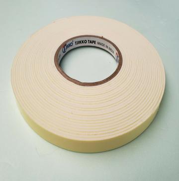 Tjikko Double Sided Gasket Tape 24mm width 2mm thick 10meter length White (Pack of 1)