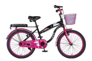 Vaux Angel 20T Bicycle for Girls (Black)