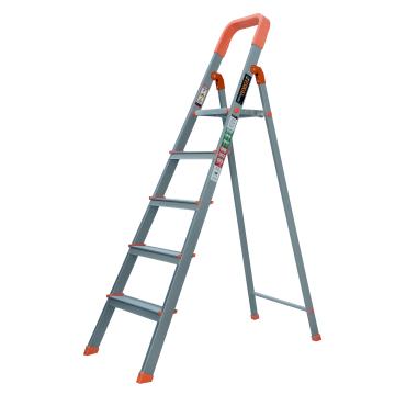 ESKAI INDIA Hybrid Heavy Duty Aluminium Folding 5 step ladder with platform Ladder