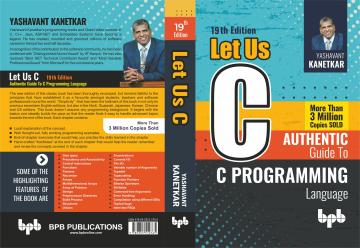 Let Us C - 19th Edition Yashavant Kanetkar Paperback_BPB