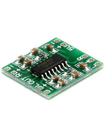Robotbanao PAM8403 Module Super Board 2 to 3W Class D Digital Amplifier Board Efficient 2.5 to 5V USB Power Pack of 1