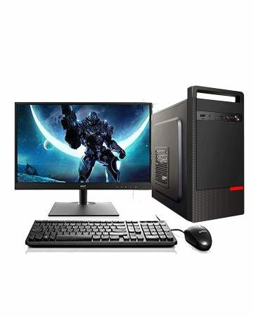 CHIST Core i3 Desktop Complete Computer System Full Setup for Home & Business(core I3 3220 Processor/16 Monitor/Keyboard Mouse/Windows 11/ WiFi) (128GB M.2 SSD & 500GB HDD)